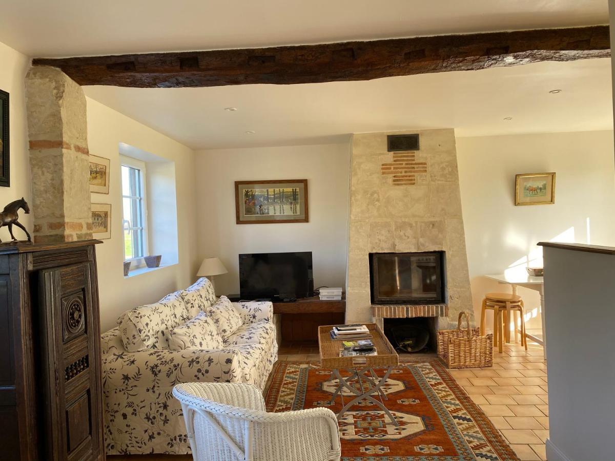 La Longere Du Haras Appartement Manerbe Buitenkant foto