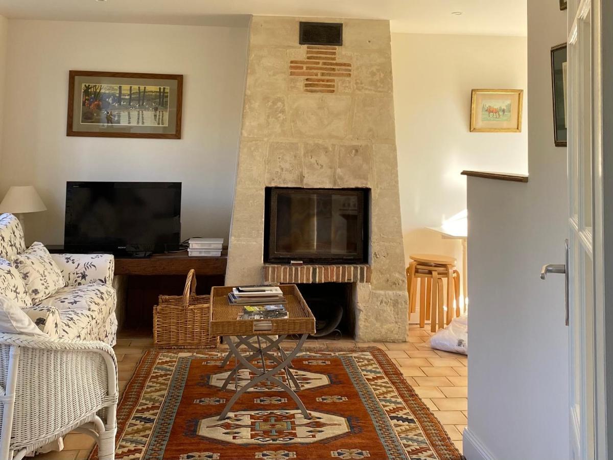 La Longere Du Haras Appartement Manerbe Buitenkant foto