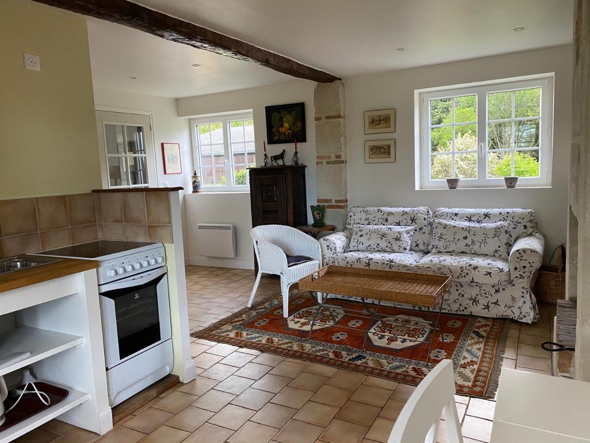 La Longere Du Haras Appartement Manerbe Buitenkant foto