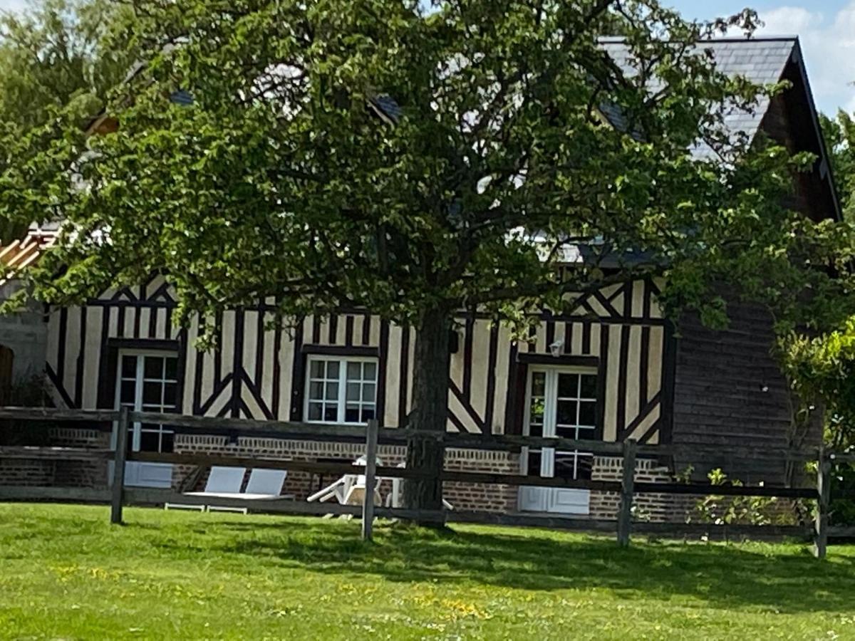 La Longere Du Haras Appartement Manerbe Buitenkant foto