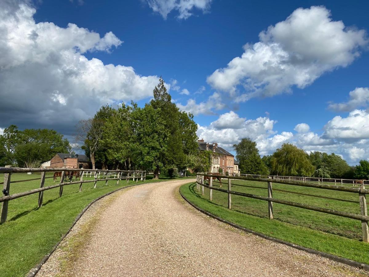La Longere Du Haras Appartement Manerbe Buitenkant foto